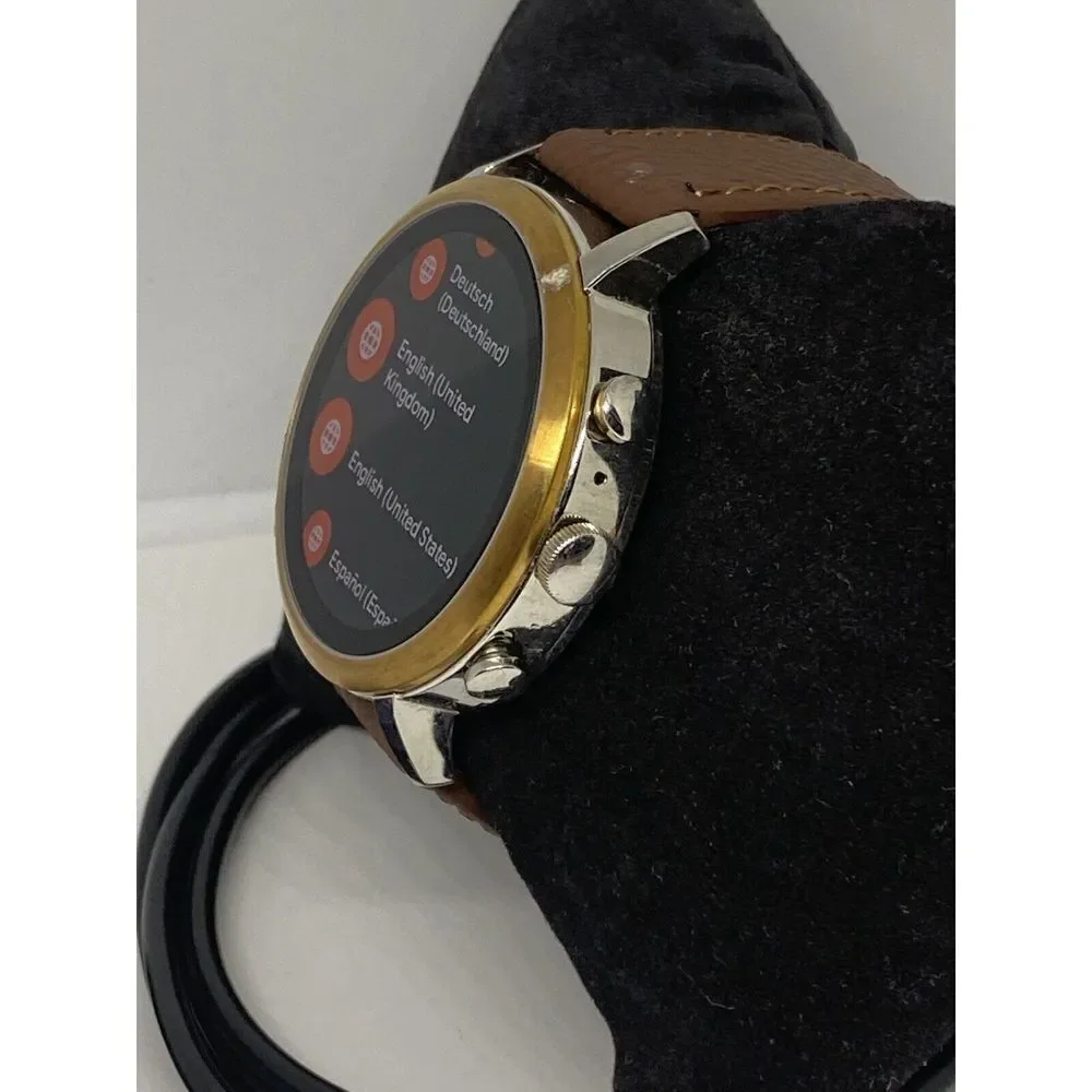 Fossil Gen 4 Authentic Digital Dial Smart Watch Custom Band FTW6016 AB376